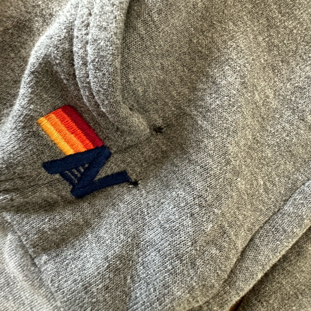 Aviator Nation/SoulCycle Gray Hoodie - Picture 2 of 6